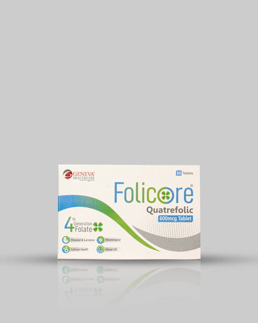 Folicore Tablet 600mcg - Geneva Healthcare 